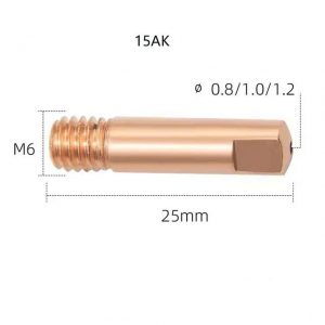 béc hàn mig M6x25