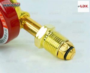 Đồng hồ điều áp khí Gas Riland mặt trước
