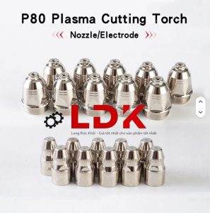Cấu tạo điện cực cắt Plasma P80