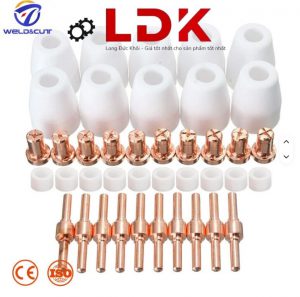 Lắp đặt béc cắt Plasma PT31 LGK40