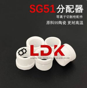 Lắp đặt sứ chia khí cắt Plasma SG51